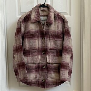 American Eagle Outfitters Plaid Jacket